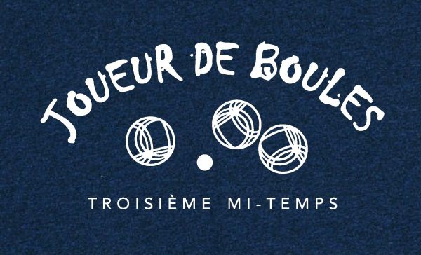 JOUEUR DE BOULES - BLEU