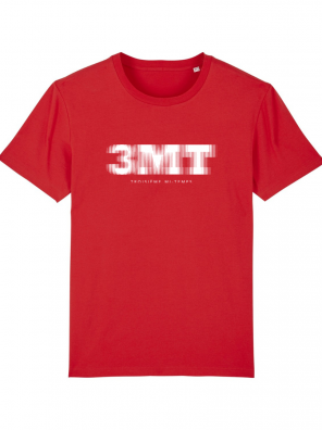 3MT ROUGE BLANC TROISIEME MI TEMPS TSHIRT RUGBY FOOT