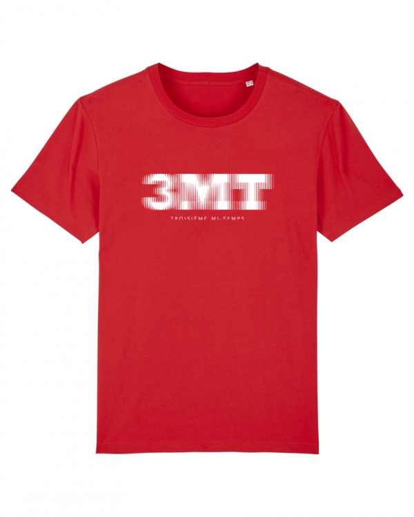 3MT ROUGE BLANC TROISIEME MI TEMPS TSHIRT RUGBY FOOT