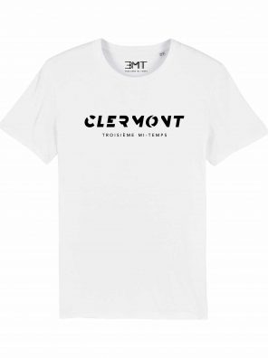3MT-tshirt-blanc-Clermont-Noir
