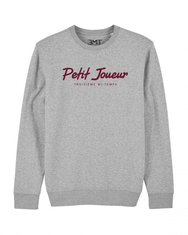 PetitJoueur-sweat-gris