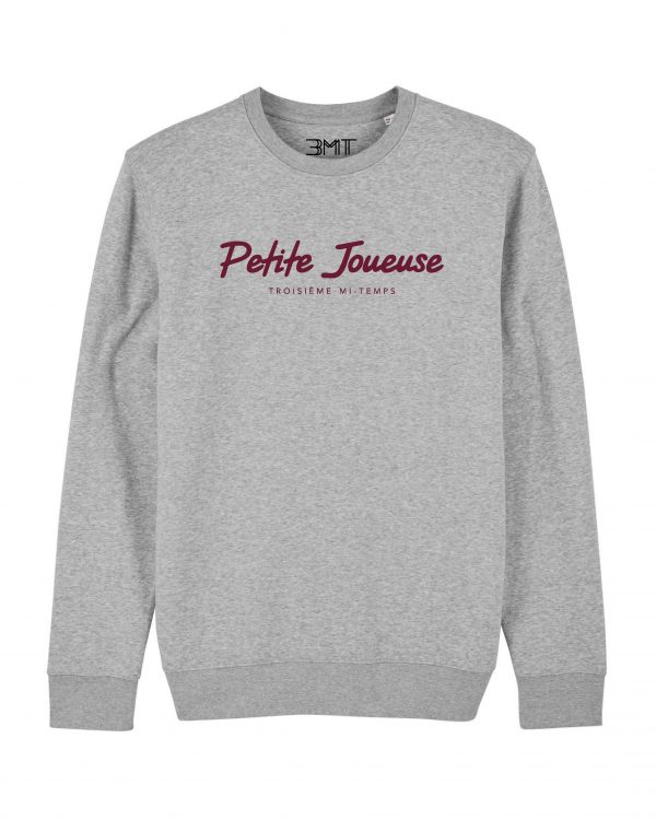 PetiteJoueuse-sweat-gris