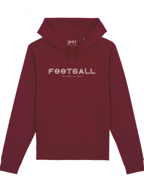 SWEAT CAPUCHE FOOTBALL 3MT TROISIEME MI TEMPS BORDEAUX