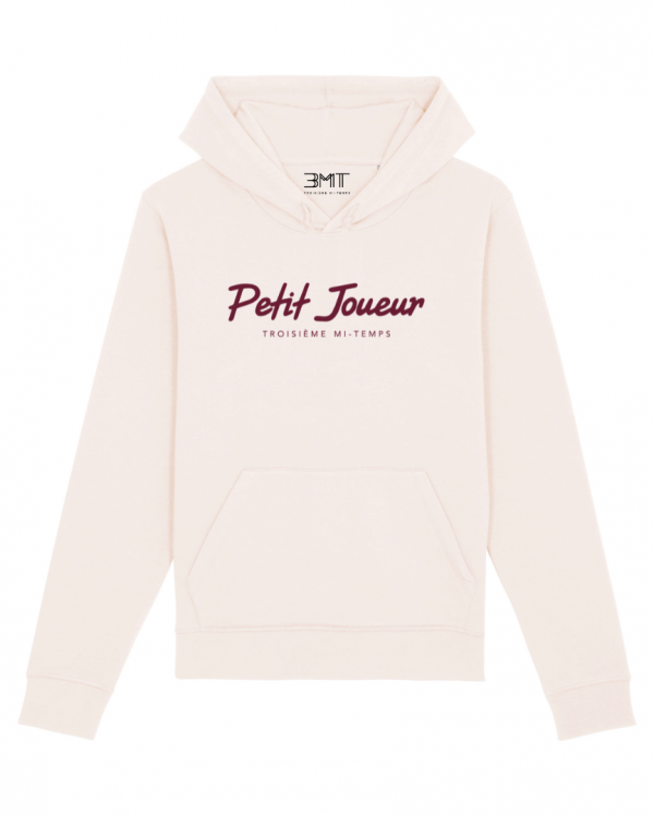 SWEAT CAPUCHE PETIT JOUEUR 3MT TROISIEME MI TEMPS BLANC VINTAGE