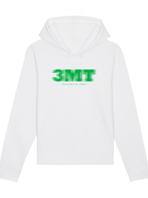 SWEAT CAPUCHE TROISIEME MI TEMPS 3MT BLANC VERT