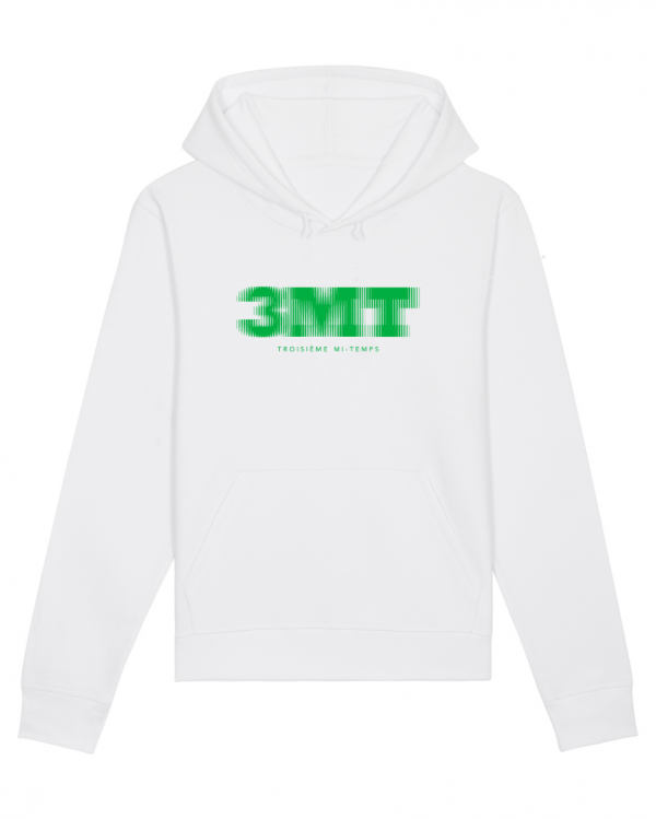 SWEAT CAPUCHE TROISIEME MI TEMPS 3MT BLANC VERT