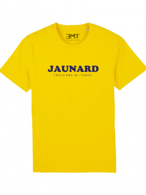 3mt Troisième Mi-Temps jaunard asm jaune bleu yellow army t-shirt clermont Auvergne rugby