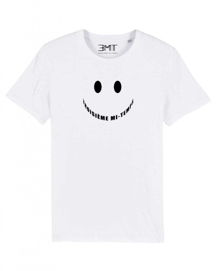 T-Shirt Uomo 100% Cotone – Stampa Smile Pin Giustiziere Noir Rorschach – Vestibilità Regolare Italiana