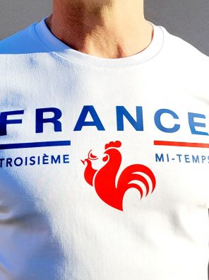 3mt troisieme mi temps france sport rugby coupe du monde 2023 tournoi 6 nations xv tshirt coton bio responsable bleu blanc rouge coq google