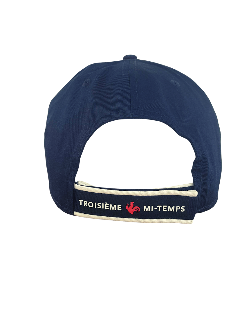 Casquette France Coq bleu blanc rouge 3mt troisieme mi temps baseball rugby arrière