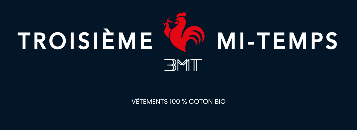 Vêtements 100 % bio (5) T-shirt sport 3MT troisième mi-temps