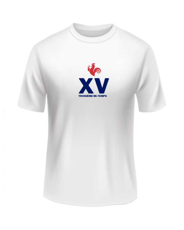T-shirt pour les amateurs de rugby, du Tournoi des Six Nation et du XV de France... et de la troisième mi-temps. Homme ou femme, coton bio