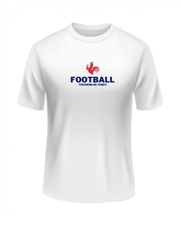 Le t-shirt de la TROISIÈME MI-TEMPS qu’il te faut si tu aimes le football.