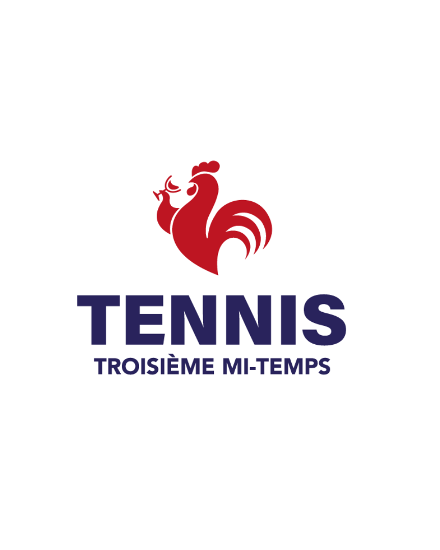 Le t-shirt de la TROISIÈME MI-TEMPS qu’il te faut si tu aimes le tennis.